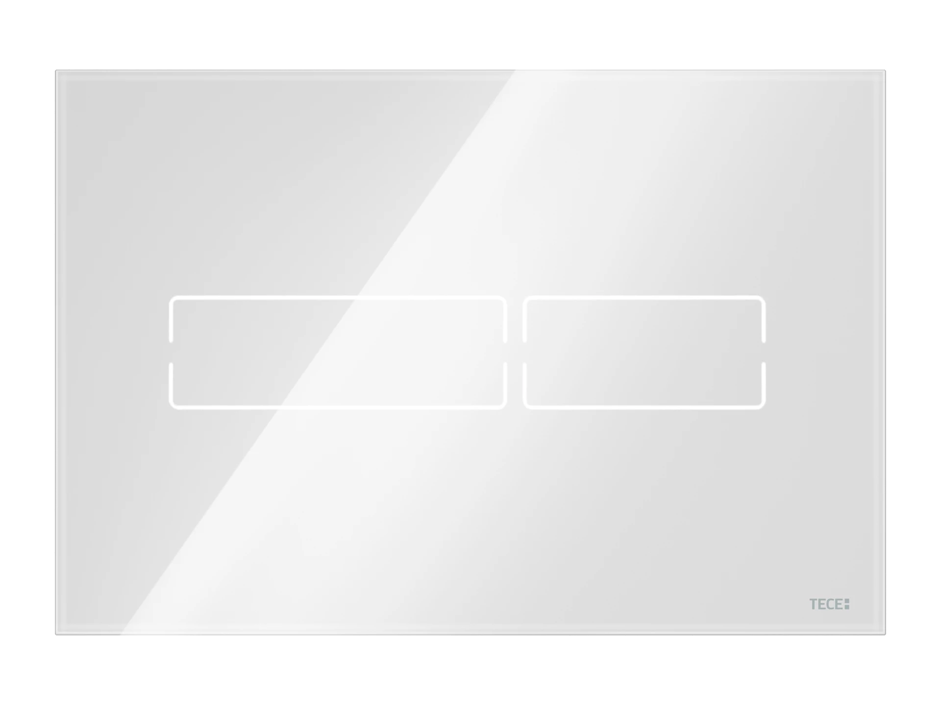 NRF6122151 - TECElux Mini trykkplate, hvit - 