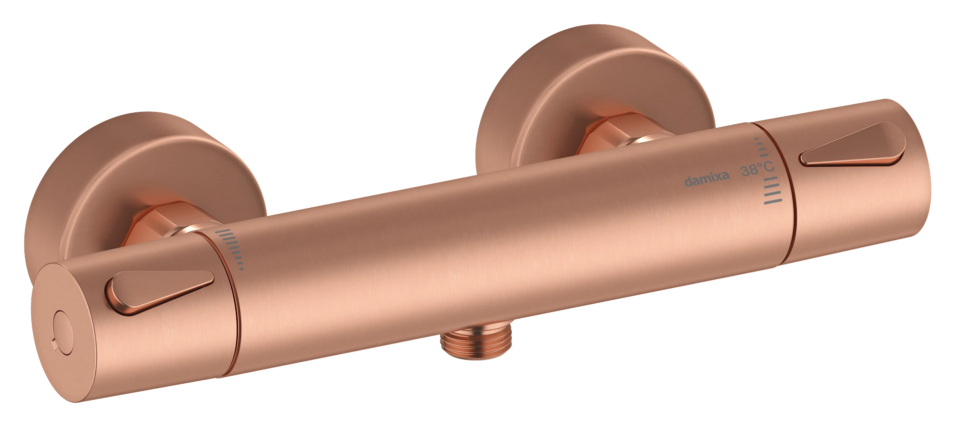 NRF4332186 - Silhouet dusjbatteri, børstet kobber - 